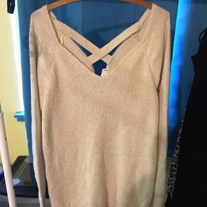 NWT Jessica Simpson maternity tunic - metallic